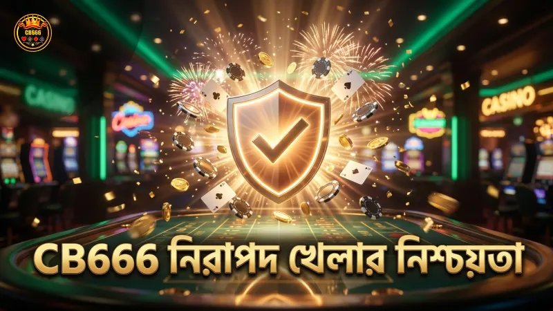 CB666 প্ল্যাটফর্মে স্বচ্ছতা ও নিরাপত্তা নিশ্চিত করা হয়।