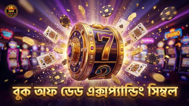 বুক অফ ডেড-এর এক্সপ্যান্ডিং সিম্বল গেমের গতিশীলতা বাড়ায়