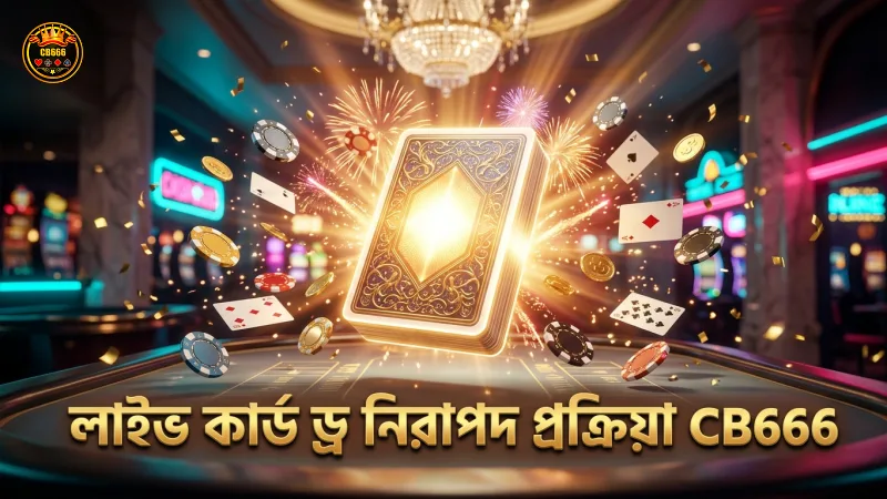 লাইভ কার্ড ড্র মেকানিক্সের নিরাপদ প্রক্রিয়া যাচাই করুন