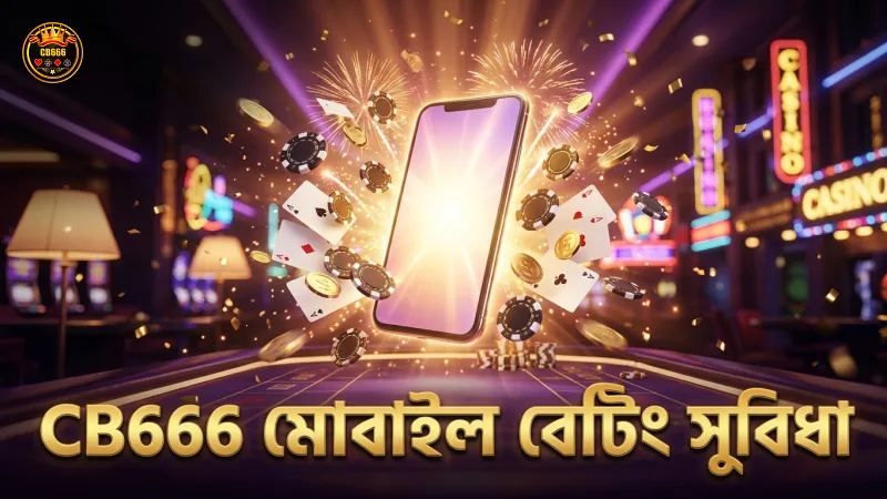 CB666 মোবাইল বেটিংয়ে দ্রুততা ও সুবিধা নিশ্চিত করে