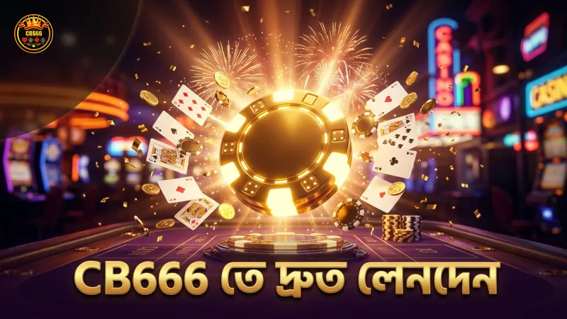 CB666 এর মাধ্যমে দ্রুত লেনদেন ও টাকা উত্তোলন সুবিধা