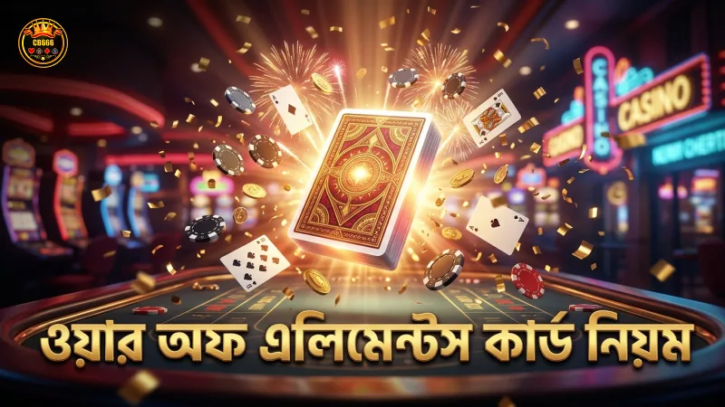 ওয়ার অফ এলিমেন্টস-এর কার্ড ডিলিং নিয়মের স্পষ্ট পার্থক্য